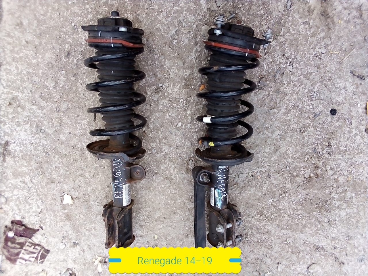 AMORTIGUADORES DELANTEROS JEEP RENEGADE 2014 AL 2019